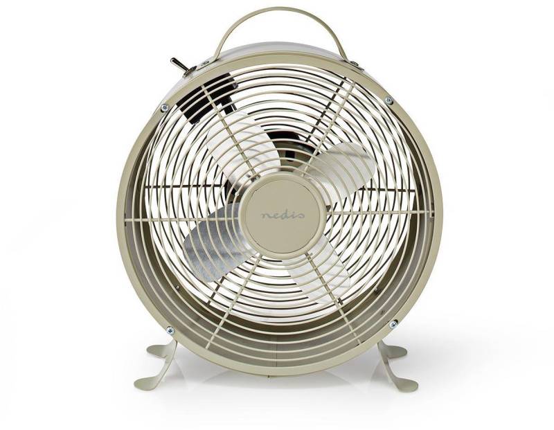 FNCL10GY20 Retro (25cm) Tischventilator grau von Nedis