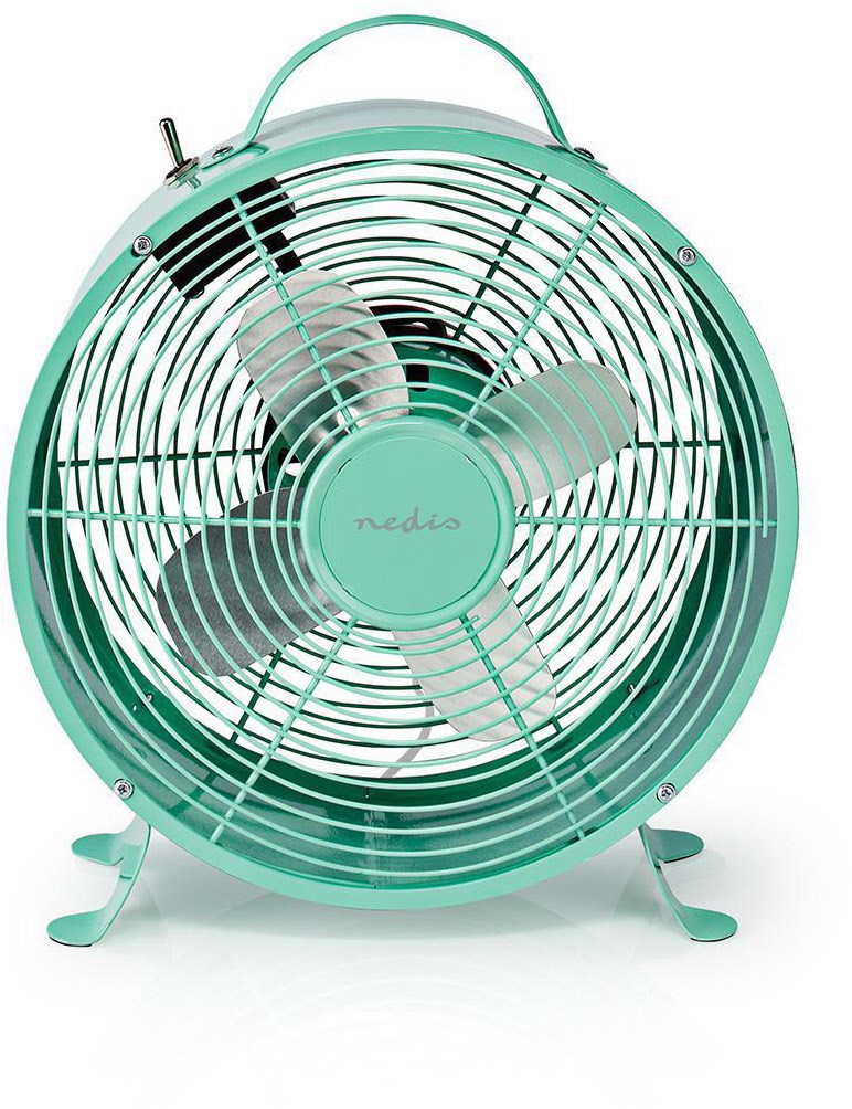 FNCL10TQ20 Retro (25cm) Tischventilator türkis von Nedis