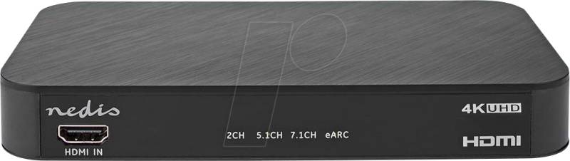 N ACON3445AT - HDMI Audio Konverter, 1x Klinke, 1x Toslink, 3x HDMI von Nedis