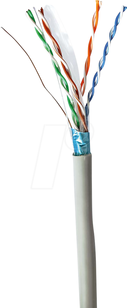 N CCBG8522GY50S - Cat.6 Patchkabel, F/UTP, 50 m von Nedis