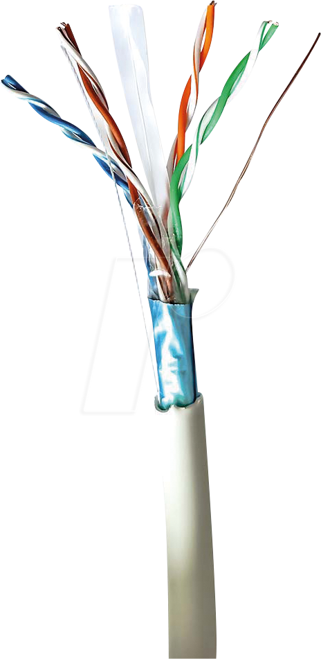 N CCBG8526GY305 - Cat.6 Netzwerkkabel, F/UTP, grau, 305 m von Nedis