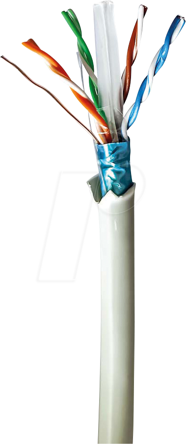 N CCBG8526GY305S - Cat.6 Netzwerkkabel, F/UTP, grau, 305 m von Nedis