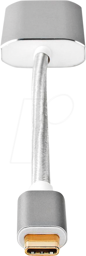 N CCTB64480AL02 - USB 3.0 C Stecker auf DP Buchse, mit Strom, 0,2 m von Nedis