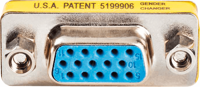 N CCVC59810ME - Adapter VGA Buchse/Buchse, 25 St. von Nedis