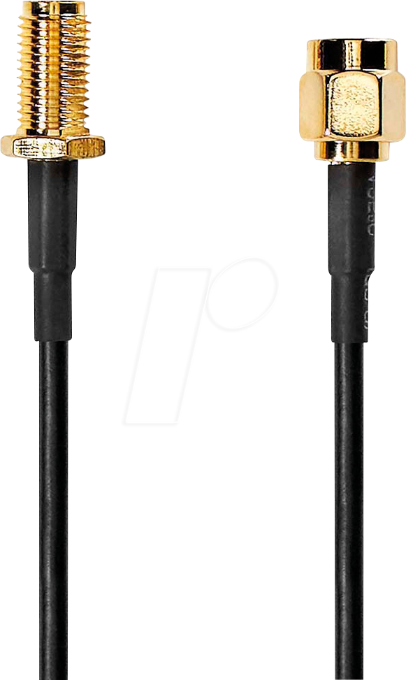 N CSGL02010BK30 - Antennenkabel, SMA-Stecker / SMA-Buchse, 3 m von Nedis