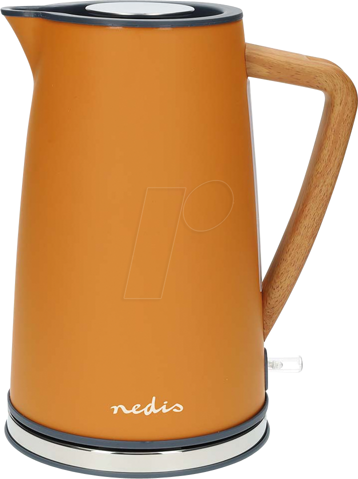 N KAWK510EOR - Wasserkocher, 1,7 l, 2200 W, orange von Nedis