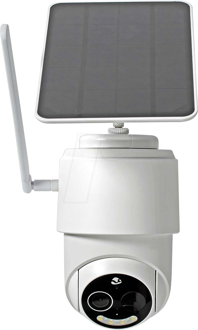 N SIMCBO50WT - Überwachungskamera, 4G / LTE, außen, inkl. Solarpanel von Nedis