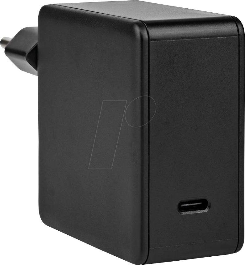 N WCPD65W100BK - USB-Ladegerät, 5 - 12 V, 65 W, 3,25 A, USB-C von Nedis