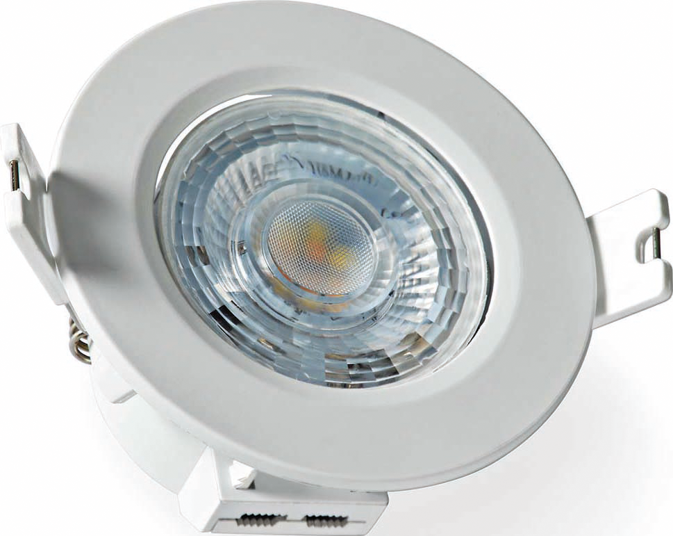 N WIFILCS10WT - LED-Deckenleuchte, 360 lm, 2700 - 6500 K, weiß, rund, Ø 52 mm von Nedis