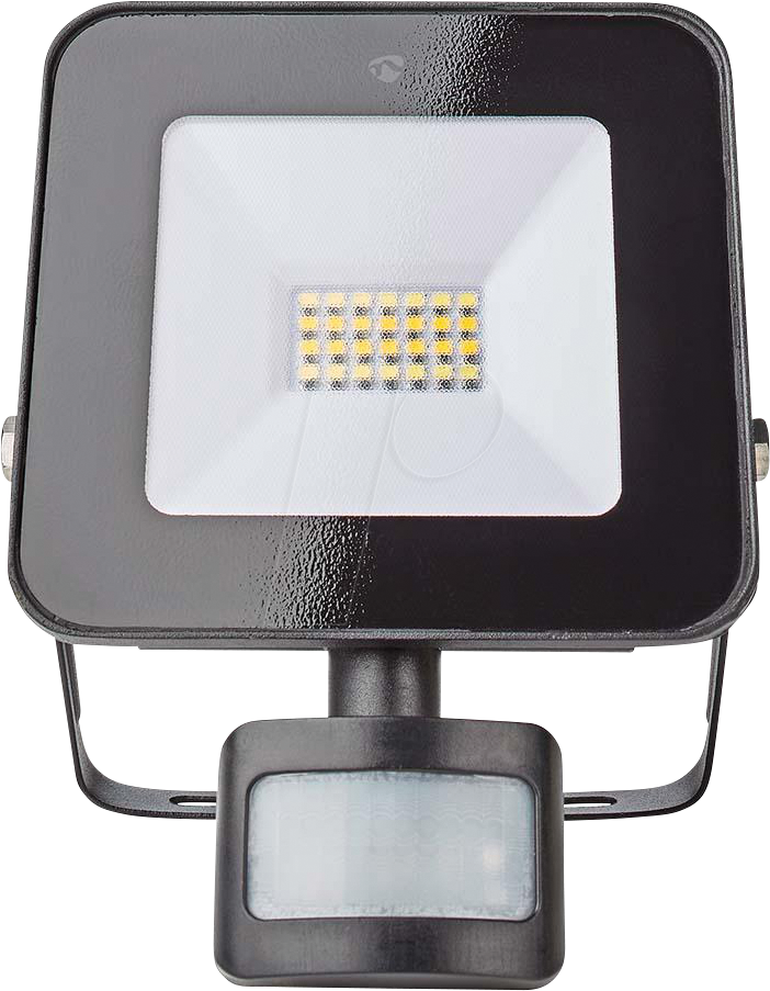 N WIFILOFS20FBK - Smart Light, LED-Flutlicht, 20 W, WiFi, Bewegungssensor, Dimmbar von Nedis