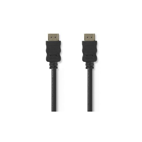 Nedis 3m Highspeed HDMI Kabel mit Ethernet, Schwarz, 4K, 3D und Deep Color von Nedis