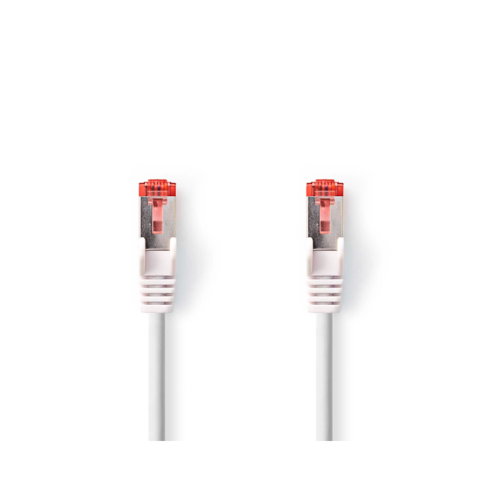 Nedis CAT6-Netzwerkkabel- RJ45 Stecker | RJ45 Stecker | S/FTP | 0.25 m | Rund | LSZH | Weiss | Label Nedis CAT6-Netzwerkkabel- RJ45 Stecker | RJ45 Stecker | S/FTP | 0.25 m | Rund | LSZH | Weiss | Label von Nedis