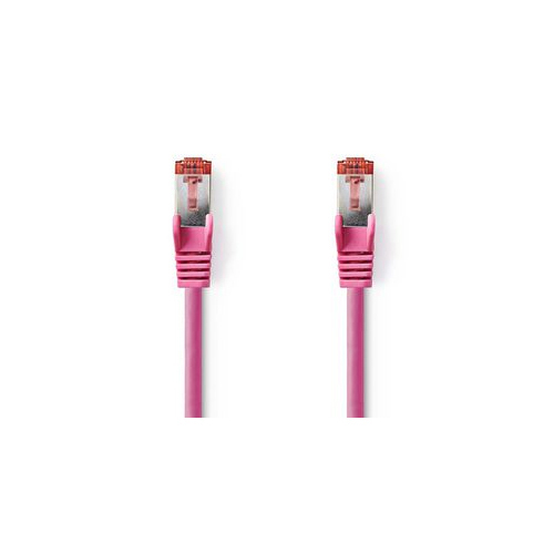 Nedis CAT6 S/FTP-Netzwerkkabel 15m, Pink von Nedis