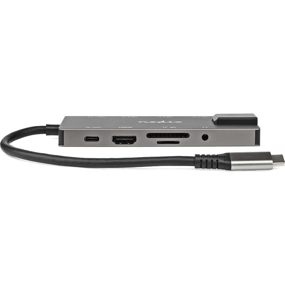 Nedis CCBW64775AT02 USB-C to USB-A Adapter (RJ45, HDMI, SD), 0.2m von Nedis