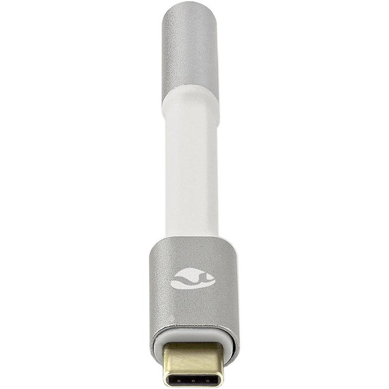 Nedis CCTB65950AL008 Male USB-C to Female Mini-Jack Adapter (Aluminium) von Nedis