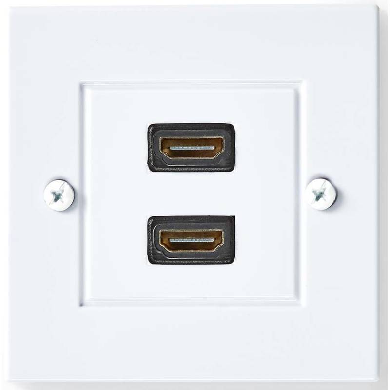 Nedis CVGP34955WT Wall Box with 2x HDMI Ports von Nedis