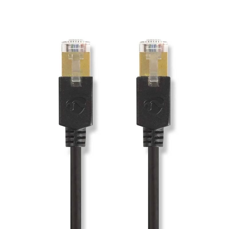 Nedis Cat 6 Kabel | RJ45 Stecker | F/UTP | 20.0 m| rund | LSZH / PVC | Anthrazit | Verpackung mit Sichtfenster von Nedis