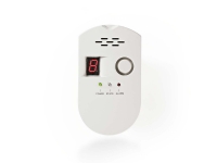 Nedis DTCTG10CWT, LPG, Erdgas, 85 dB, EN50194, Weiß, AC, 100 - 240 V Nedis DTCTG10CWT, LPG, Erdgas, 85 dB, EN50194, Weiß, AC, 100 - 240 V von Nedis