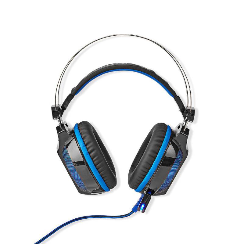 Nedis Gaming Headset Over-Ear Surround USB Type-A Biegbares & einziehbares Mikrofon von Nedis