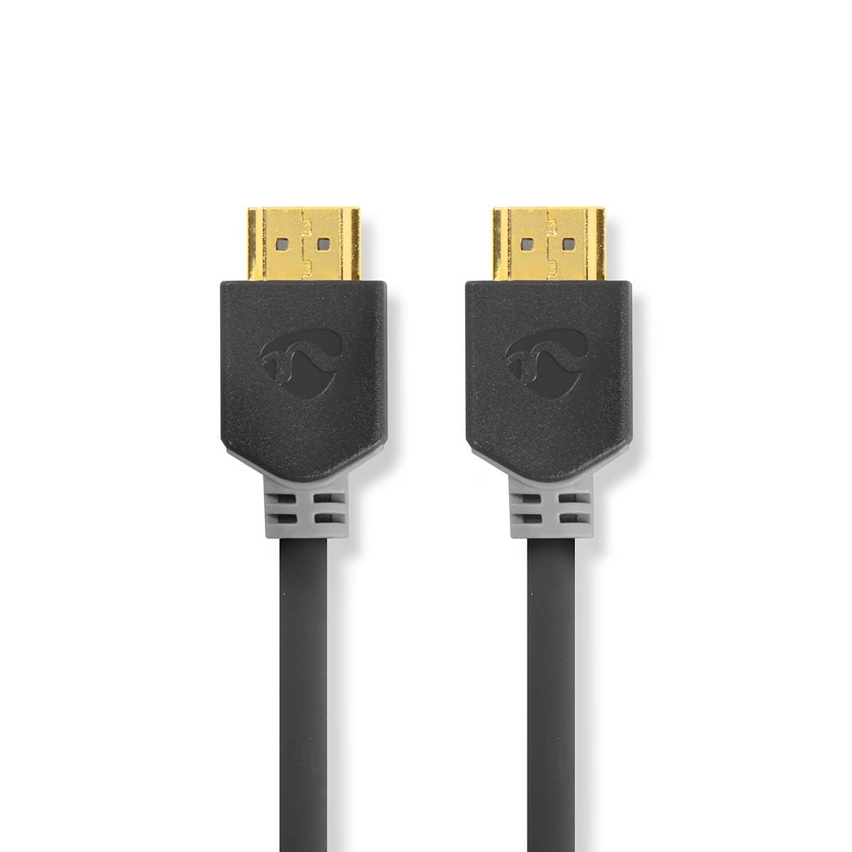 Nedis HDMI™ -Kabel | HDMI™ Stecker | HDMI™ Stecker | 8K@60Hz | eARC | Vergoldet | 1.00 m | PVC | Anthrazit | Verpackung mit Sichtfenster von Nedis