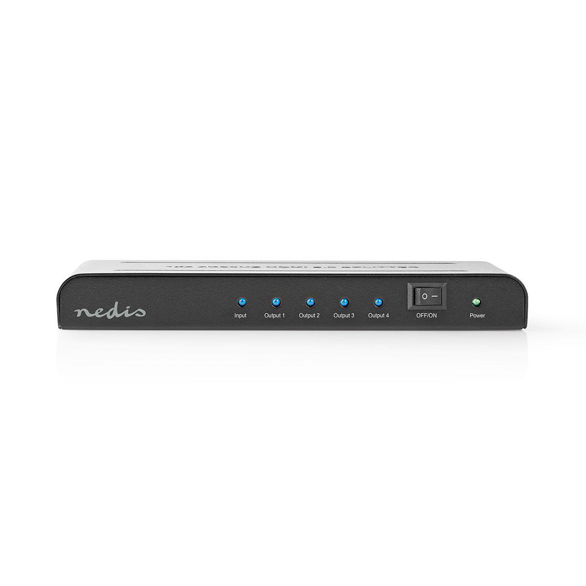 Nedis HDMI Splitter 4-Port HDMI™ Eingang 4x HDMI von Nedis
