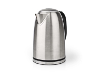 Nedis KAWK350EAL, 1,7 l, 2200 W, Schwarz, Silber, Edelstahl, Wasserstandsanzeige, Filterung Nedis KAWK350EAL, 1,7 l, 2200 W, Schwarz, Silber, Edelstahl, Wasserstandsanzeige, Filterung von Nedis