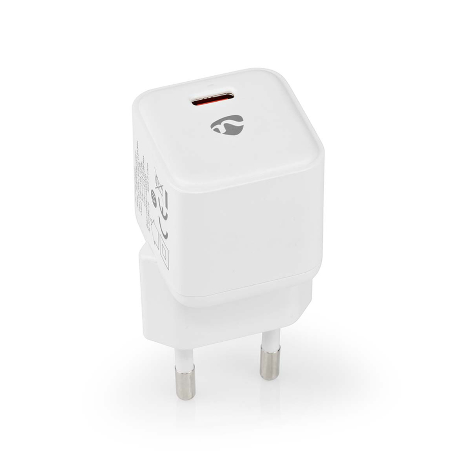 Nedis Netzladegerät 20 W 1.67 A / 2.22 A / 3.0 A - Anzahl der Ausgänge: 1, USB-C™, Automatische Spannungswahl von Nedis