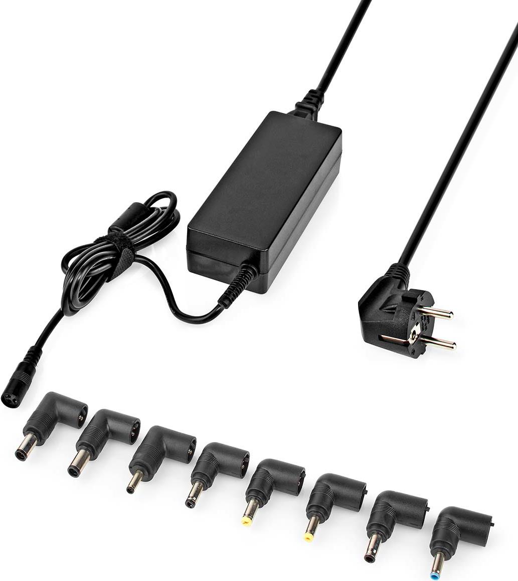 Nedis NBAU6501FBK Netzteil & Spannungsumwandler Drinnen 65 W Schwarz (NBAU6501FBK) von Nedis