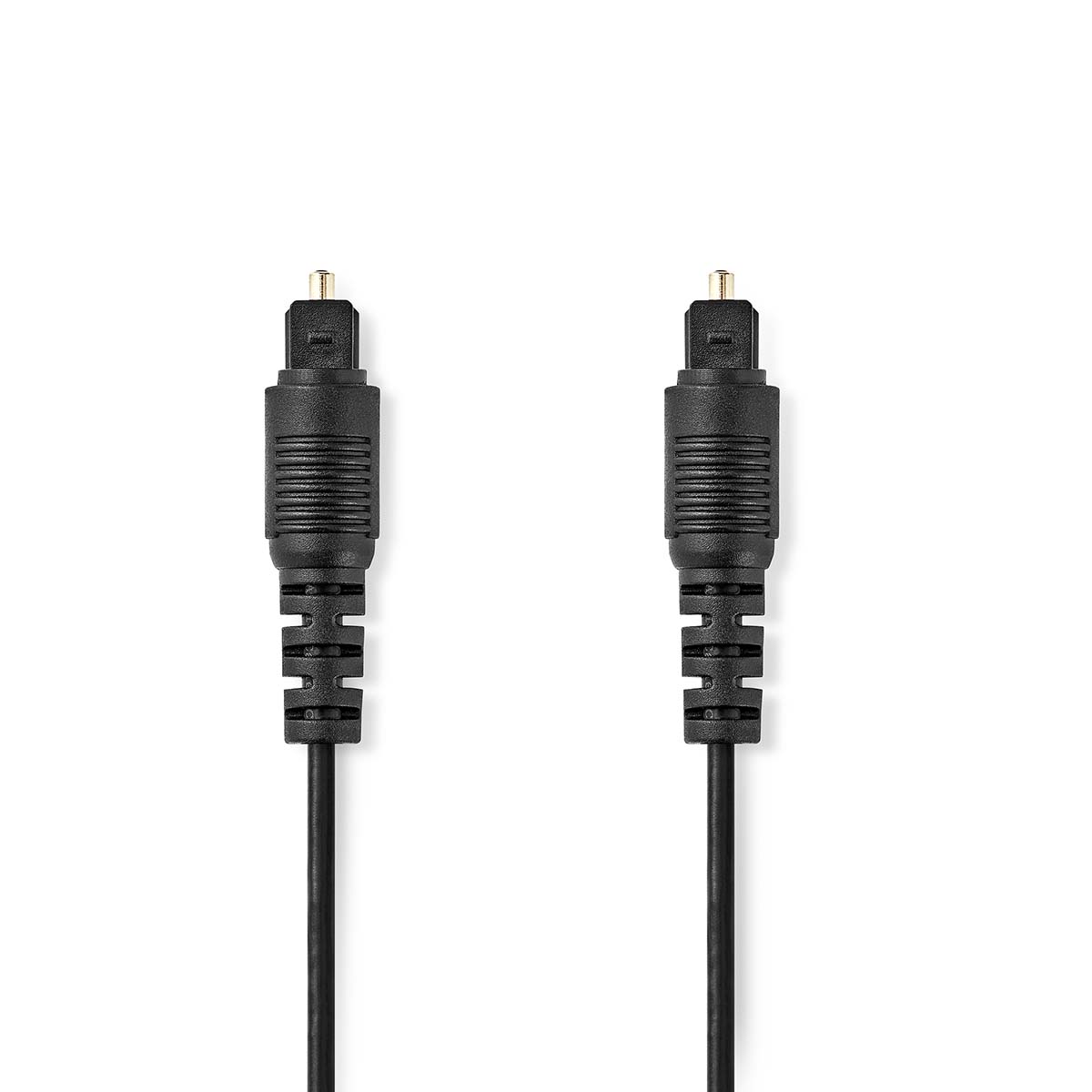 Nedis Optisches Audiokabel - Toslink Stecker | Toslink Stecker | 1.00 m | Rund | PVC | Schwarz | Label Nedis Optisches Audiokabel - Toslink Stecker | Toslink Stecker | 1.00 m | Rund | PVC | Schwarz | Label von Nedis