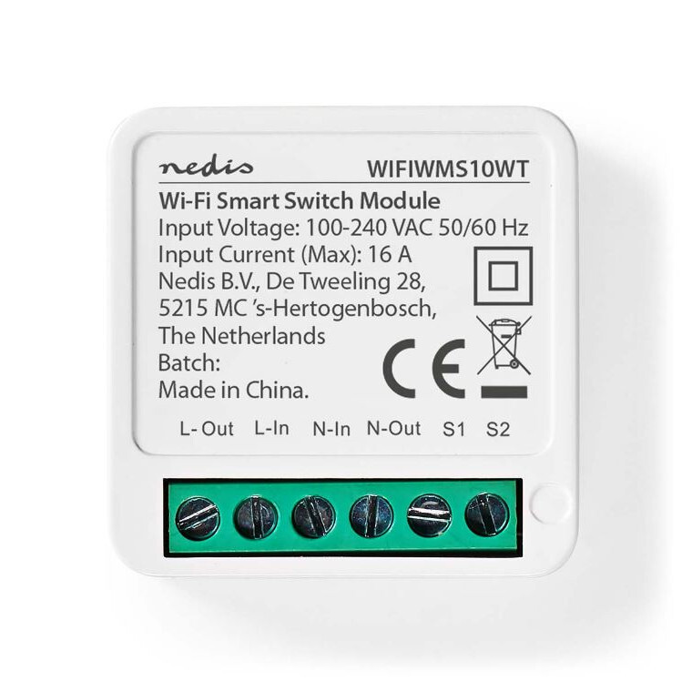 Nedis Power Switch | WLAN | 3680 W | Android/IOS von Nedis