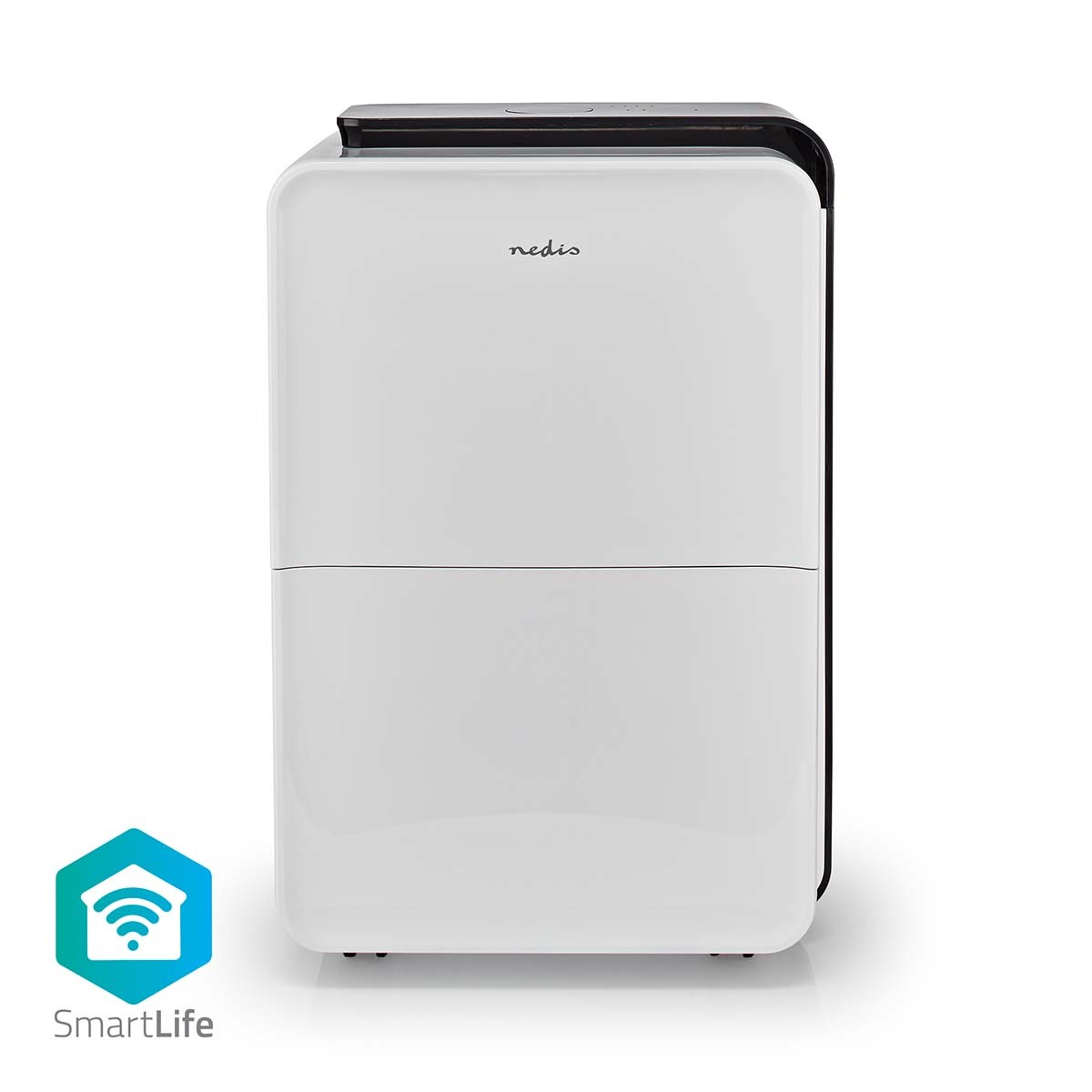 Nedis SmartLife Luftentfeuchter DEHU30WTW - Wi-Fi | 30 l/Tag | Entfeuchtung / Kontinuierlich / Trockene wäsche / Belüftung von Nedis