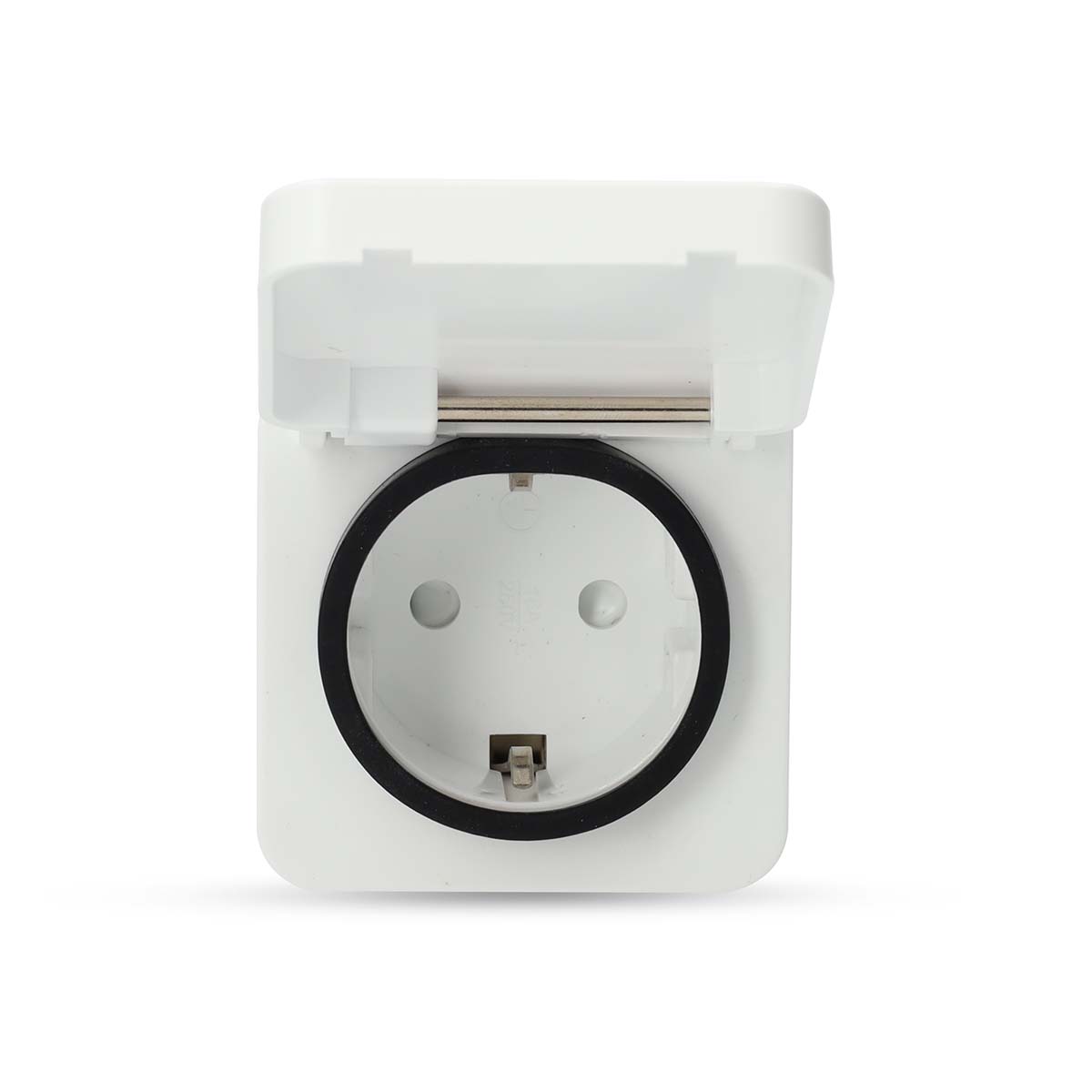 Nedis SmartLife Outdoor Stecker Zigbee 3.0 | IP44 | Leistungsmesser | 3680 W | Type F (CEE 7/7) | -10 - 40 °C | Android™ / IOS | Weiss | 1 Stück von Nedis