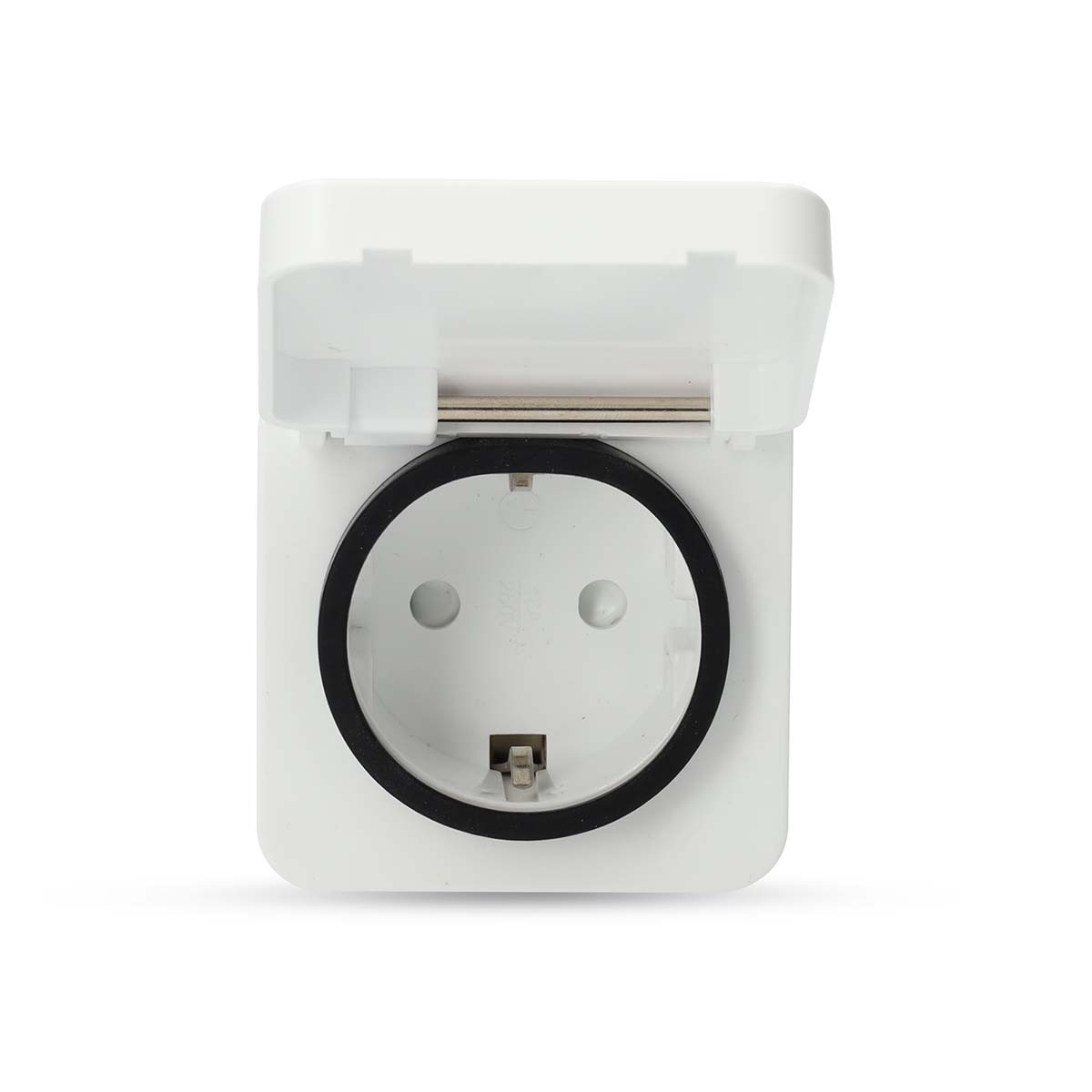 Nedis SmartLife Smart Stecker Zigbee 3.0 | IP44 | Leistungsmesser | 3680 W | Type F (CEE 7/7) | -10 - 40 °C | Android™ / IOS | Weiss | 1 Stück von Nedis