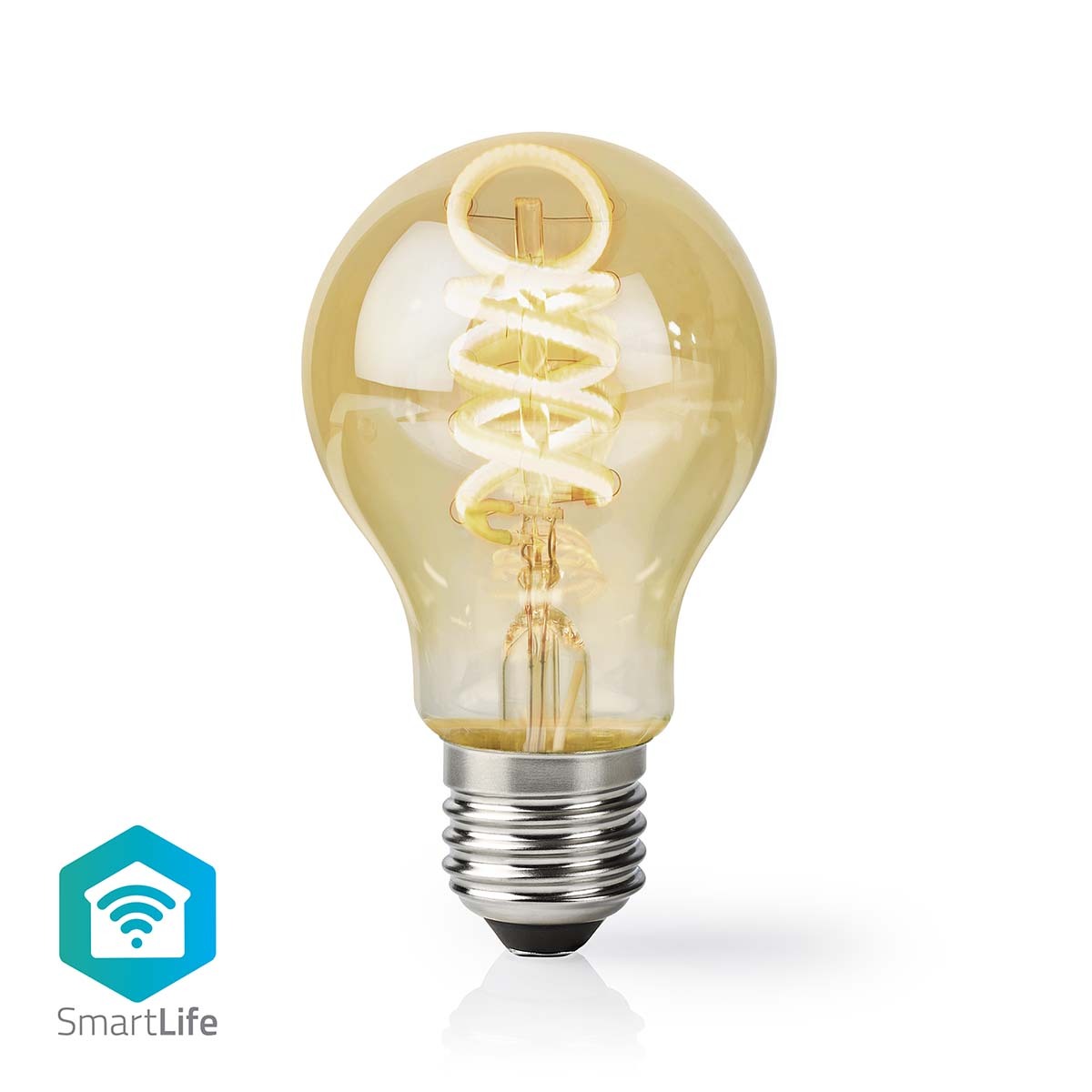 Nedis Smartlife LED Filament Lampe WIFILRT10A60 | WLAN | E27 | 360 lm | 4.9 W | Warm to Cool White von Nedis