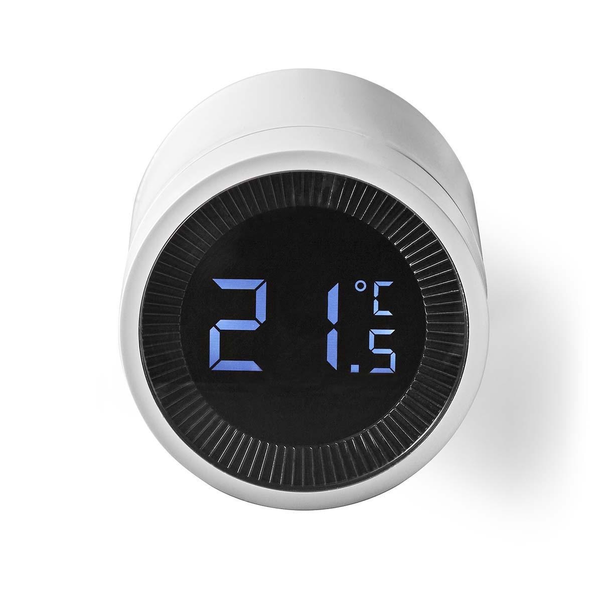 Nedis Thermostat ZBHTR10WT B-Ware Zigbee 3.0 | Batteriebetrieben | LCD-Anzeige | Android™ / IOS von Nedis