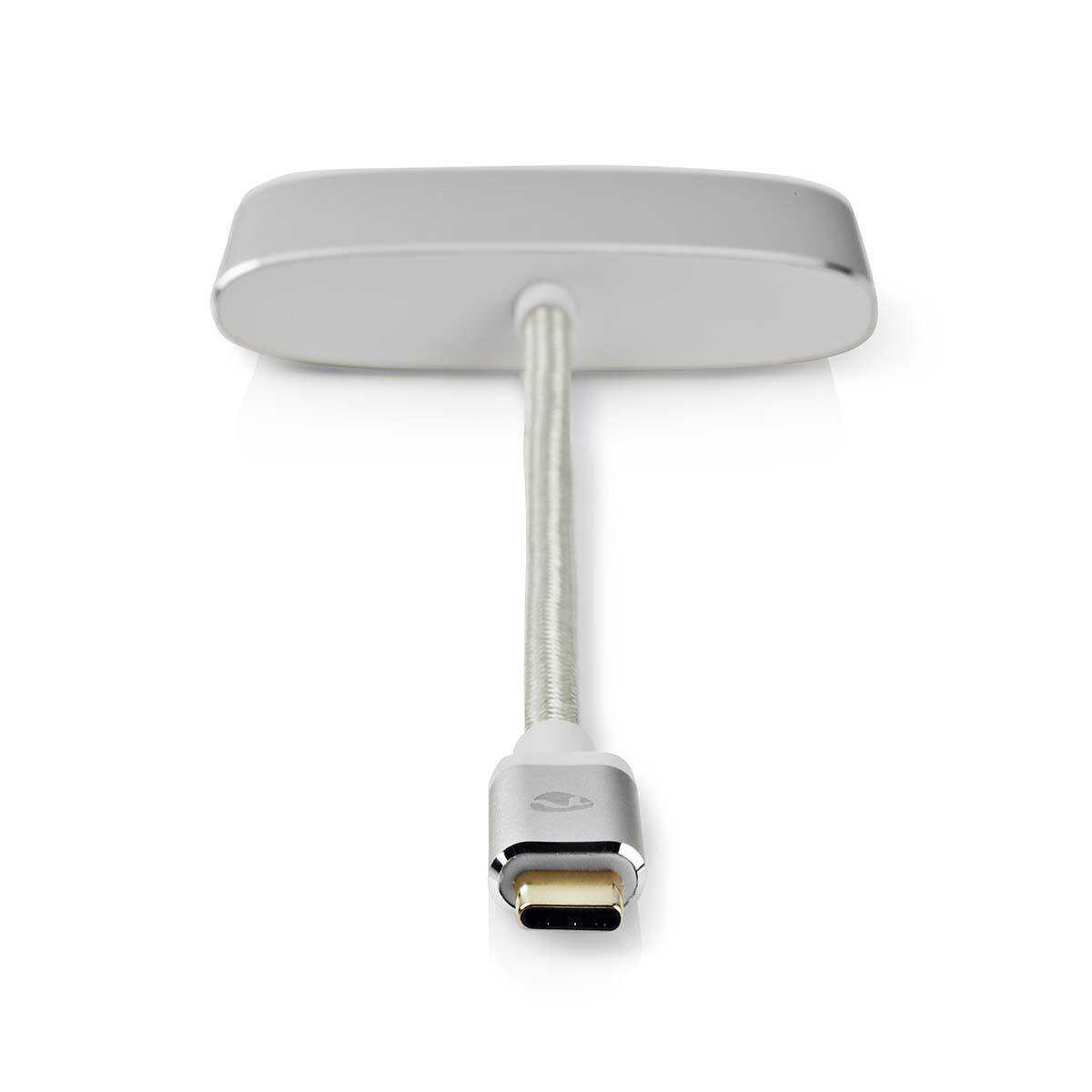 Nedis USB-Adapter | USB 3.1 | USB-C™ Stecker | USB-A Buchse / USB-C™ Buchse / VGA Buchse | 5 Gbps | 0.20 m | rund | Vergoldet | Geflochten / Nylon | S von Nedis