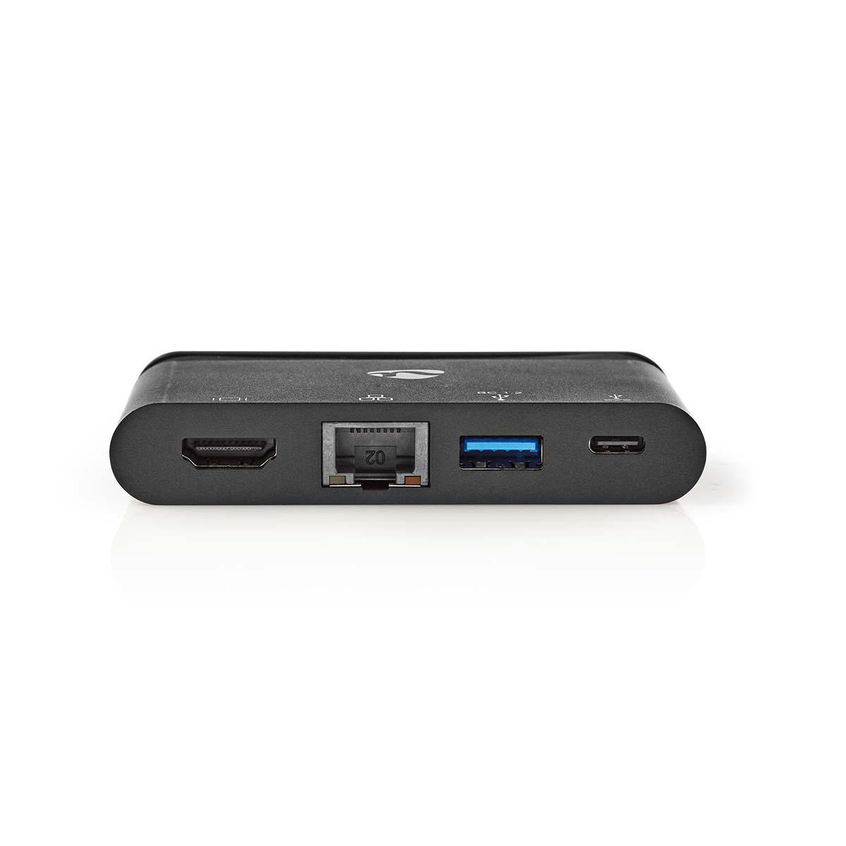 Nedis USB-Adapter USB 3.1 USB Type-C™ USB Type-A / USB Type-C™ / 1x HDMI® / 1x RJ45 von Nedis