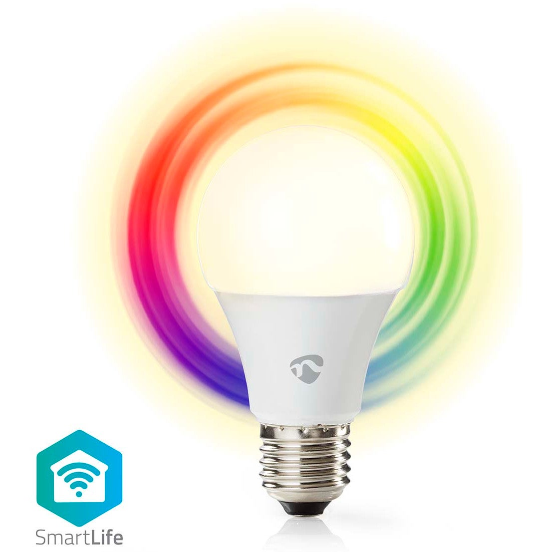 Nedis WIFILRC10E27 Smartlife Multicolour LED Bulb, E27 806lm 9W Nedis WIFILRC10E27 Smartlife Multicolour LED Bulb, E27 806lm 9W von Nedis
