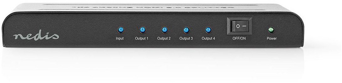 VSPL3474AT HDMI-Splitter 1x HDMI-Eingang>4x HDM-Ausgang dunkelgrau VSPL3474AT HDMI-Splitter 1x HDMI-Eingang>4x HDM-Ausgang dunkelgrau von Nedis
