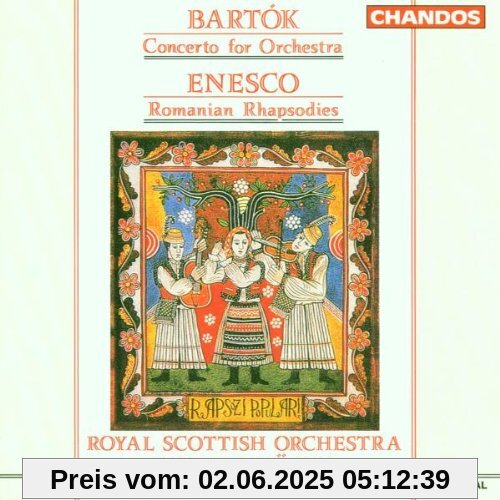 Konzert für Orchester / Rumänische Rhapsodie Konzert für Orchester / Rumänische Rhapsodie von Neeme Järvi