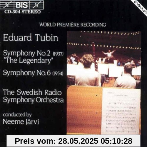 Sinfonie 2 und 6 von Neeme Järvi