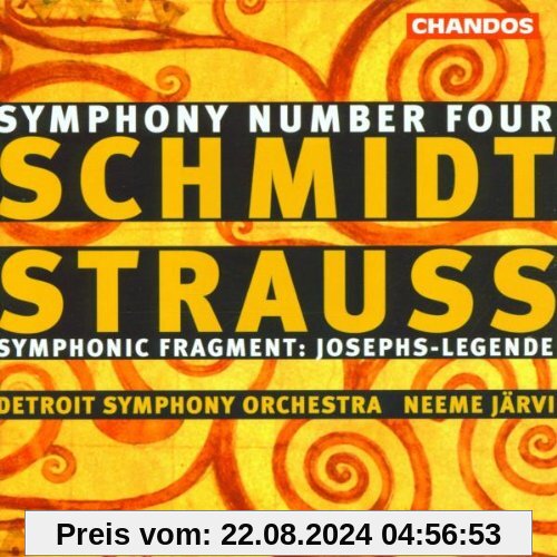 Sinfonie 4 / Symphonic Fragment von Neeme Järvi