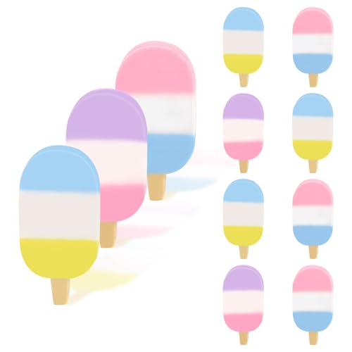 8PCS Radiergummi Kinder, 5 * 2.5cm Radiergummis Bunt, Radiergummi Lustig für Geschenke Klasse Belohnungen für Studenten Gastgeschenke als Geburtstagsgeschenk (zufällige Farbe) von Neerow