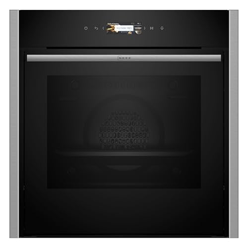 NEFF B44CR71N0, Einbau-Backofen N70, Made in Germany, Integrierbarer Backofen 60 x 60cm, Hide, Full Touch TFT-Display, Automatikprogramme, Edelstahl, Amazon Exclusive Edition NEFF B44CR71N0, Einbau-Backofen N70, Made in Germany, Integrierbarer Backofen 60 x 60cm, Hide, Full Touch TFT-Display, Automatikprogramme, Edelstahl, Amazon Exclusive Edition von Neff