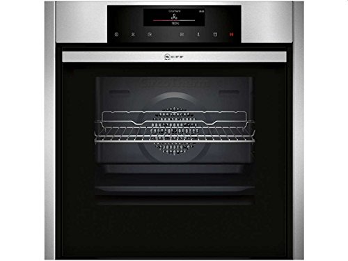 NEFF B46FT64N0 Einbau-Dampfbackofen N90 / 60 cm / 71 l / Edelstahl / A+ / Slide&Hide /FullSteam / EasyClean / 13 Betriebsarten von Neff