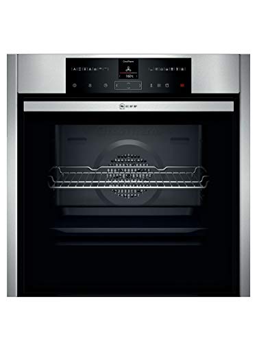 NEFF B55VR22N0 Einbau-Backofen N70 / 60 cm / 71 l / Edelstahl / A+ / Slide&Hide / VarioSteam / Pyrolyse / 12 Betriebsarten von Neff