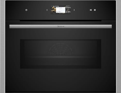 NEFF C24MS31N0, N 90, Compact-Backofen, Integrierbarer Backofen mit Mikrowelle 60 x 45cm, Full Touch TFT-Display, Inverter-Technologie, Soft Open & Close, Favorit, Edelstahl NEFF C24MS31N0, N 90, Compact-Backofen, Integrierbarer Backofen mit Mikrowelle 60 x 45cm, Full Touch TFT-Display, Inverter-Technologie, Soft Open & Close, Favorit, Edelstahl von Neff