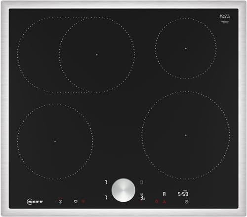 NEFF T56STF1L0 Induktionskochfeld N90, autarkes Glaskeramik-Kochfeld 60 cm breit, Twist Pad, Home Connect, Smart Hood Automatic, Powerstufe, aufliegend, Schwarz NEFF T56STF1L0 Induktionskochfeld N90, autarkes Glaskeramik-Kochfeld 60 cm breit, Twist Pad, Home Connect, Smart Hood Automatic, Powerstufe, aufliegend, Schwarz von Neff
