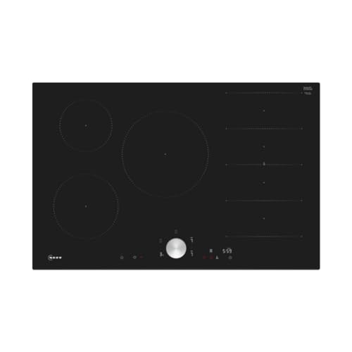 NEFF T68FTV4L0 Induktionskochfeld N90, autarkes Glaskeramik-Kochfeld 80 cm breit, Twist Pad, Flex Induction, Home Connect, Smart Hood Automatic, Rahmenlos aufliegend, Schwarz NEFF T68FTV4L0 Induktionskochfeld N90, autarkes Glaskeramik-Kochfeld 80 cm breit, Twist Pad, Flex Induction, Home Connect, Smart Hood Automatic, Rahmenlos aufliegend, Schwarz von Neff