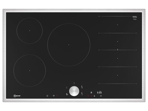 NEFF T68STV4L0, N 90, Induktionskochfeld, autarkes Glaskeramik-Kochfeld 80 cm breit, Twist Pad, Flex Induction, Home Connect, Smart Hood Automatic, aufliegend, Schwarz NEFF T68STV4L0, N 90, Induktionskochfeld, autarkes Glaskeramik-Kochfeld 80 cm breit, Twist Pad, Flex Induction, Home Connect, Smart Hood Automatic, aufliegend, Schwarz von Neff
